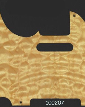 Tele 5 Hole Natural bookmatched Quilt Maple LH 207