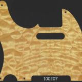 maple pickguard 207 natural quilt tele