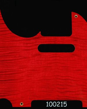 Tele 5 Hole Red bookmatched Figured Maple LH 215