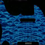 maple pickguard 222 blue quilt tele