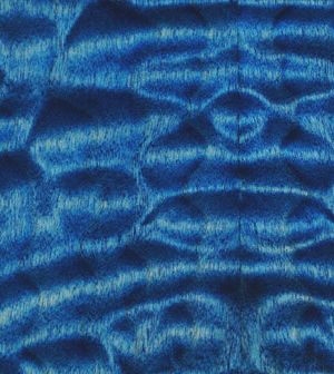 Tele 5 Hole Blue bookmatched Quilted Maple LH 222