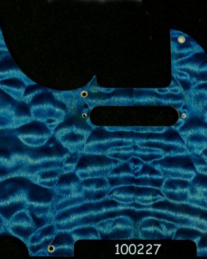 Tele 8 Hole Blue bookmatched Quilted Maple LH 227