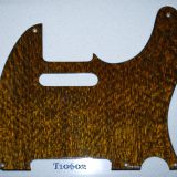 Maple telecaster bass pickguard