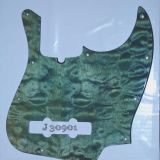 Quilted maple bass pickguard