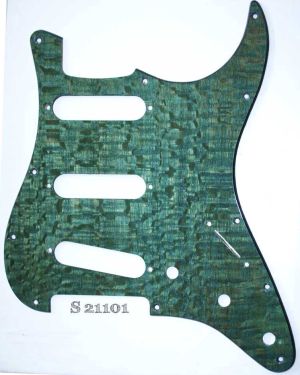 Modern Strat Green Silky Oak 101