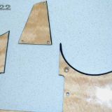 Ibanez maple pickguard