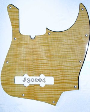 Jazz Bass Natural Figured Maple 204
