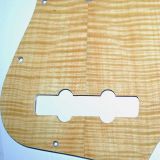 Quilted maple bass pickguard