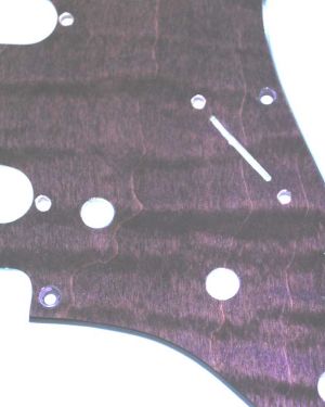 Modern Strat Purple Figured Maople 214