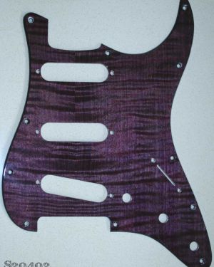 Strat Purple Figured Maple 402