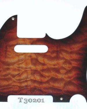 Tele 5 Hole Burst Quilted Maple 201
