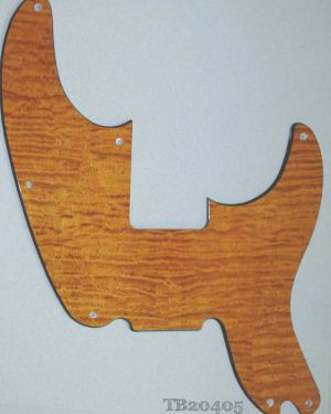 Tele Bass Gold Curly Maple 405
