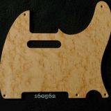 natural birdseye tele maple pickguard 562