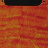 detail image 1 orange curley tele maple pickguard 817