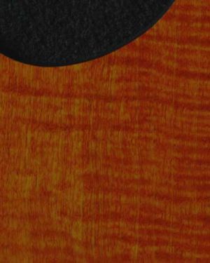 Tele 5 Hole Orange bookmatched Figured Maple 129