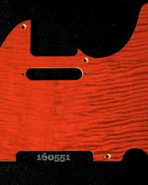 Tele 8 Hole Orange Figured Maple 551