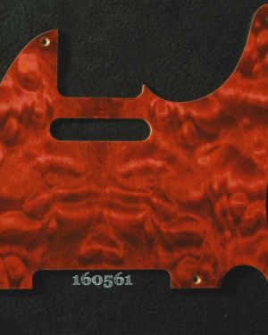 Tele 5 Hole Orange Quilted Maple 561