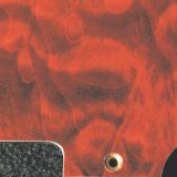 detail image orange quilted tele pickguard 561a