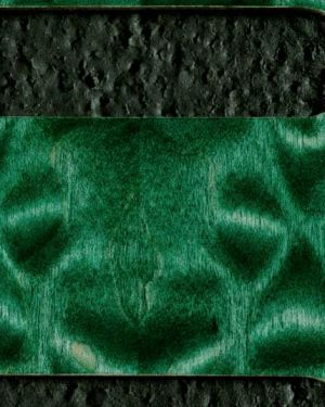 Strat Modern 11 Hole Green Quilted Maple LH 111