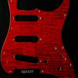 red figured strat maple pickguard 117