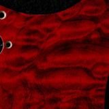 detail image 4 red quilted strat pickguard 123
