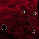 detail image 2 red quilted pickguard strat 123