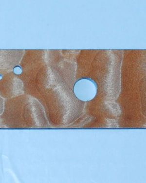 Quilted Maple Telecaster Controls Plate 304